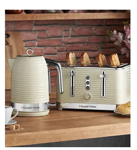 Russell Hobbs Inspire electric kettle 1.7 L 3000 W Cream