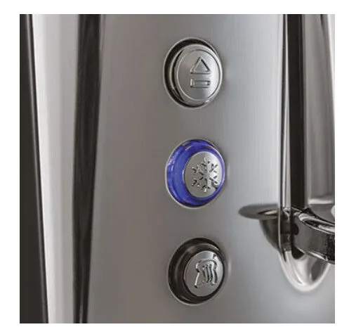 Russell Hobbs Luna 2 slice(s) Grey, Stainless steel