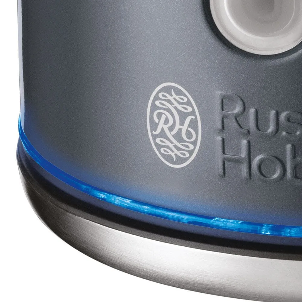 Russell Hobbs Quiet boil electric kettle 1.7 L Grey