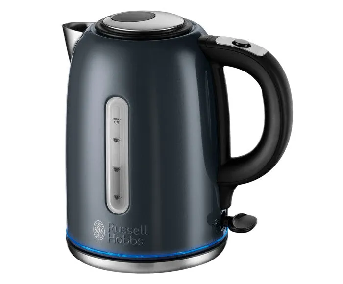 Russell Hobbs Quiet boil electric kettle 1.7 L Grey