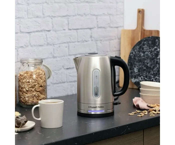 Russell Hobbs Quiet electric kettle 1.7 L 2400 W Stainless steel