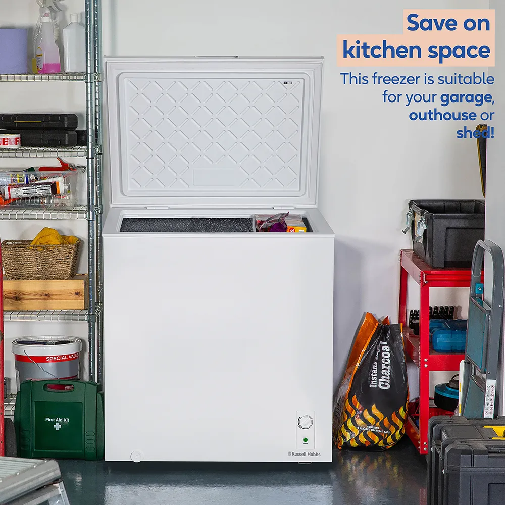 Russell Hobbs RH198CF0E1W freezer Chest freezer Freestanding 198 L E White