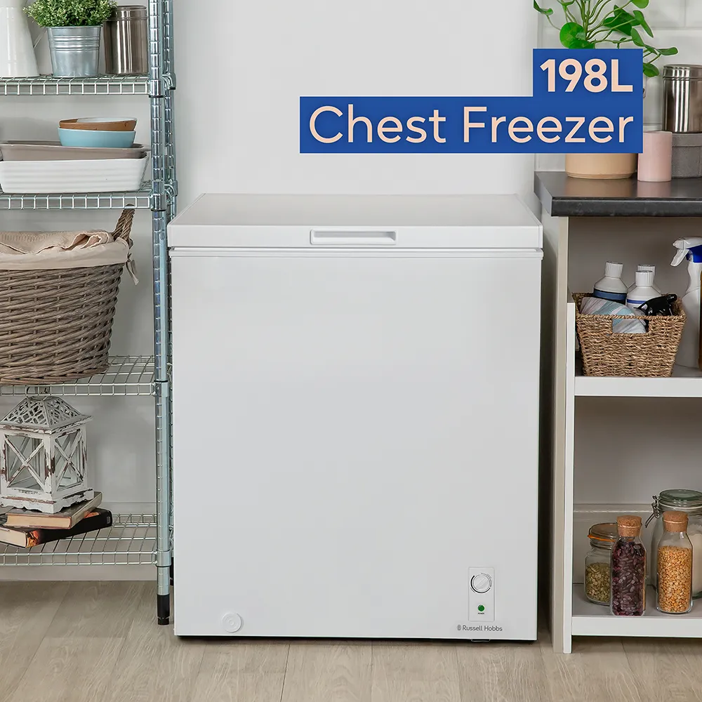 Russell Hobbs RH198CF0E1W freezer Chest freezer Freestanding 198 L E White