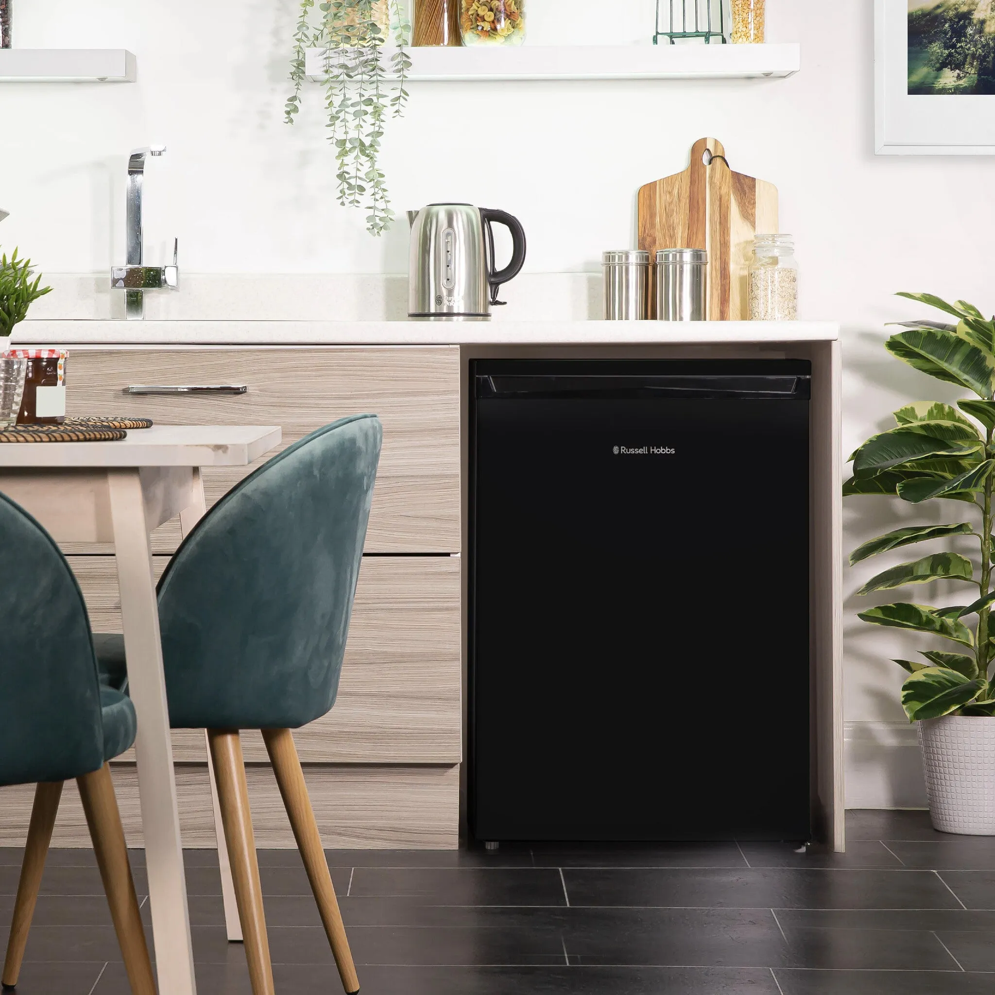 Russell Hobbs RH55UCFZ6B freezer Upright freezer Undercounter 83 L F Black