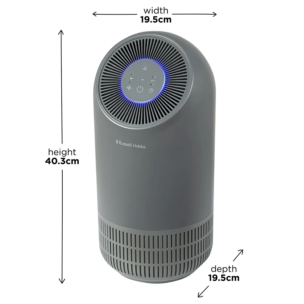 Russell Hobbs RHAP1001G air purifier 10 m² Grey