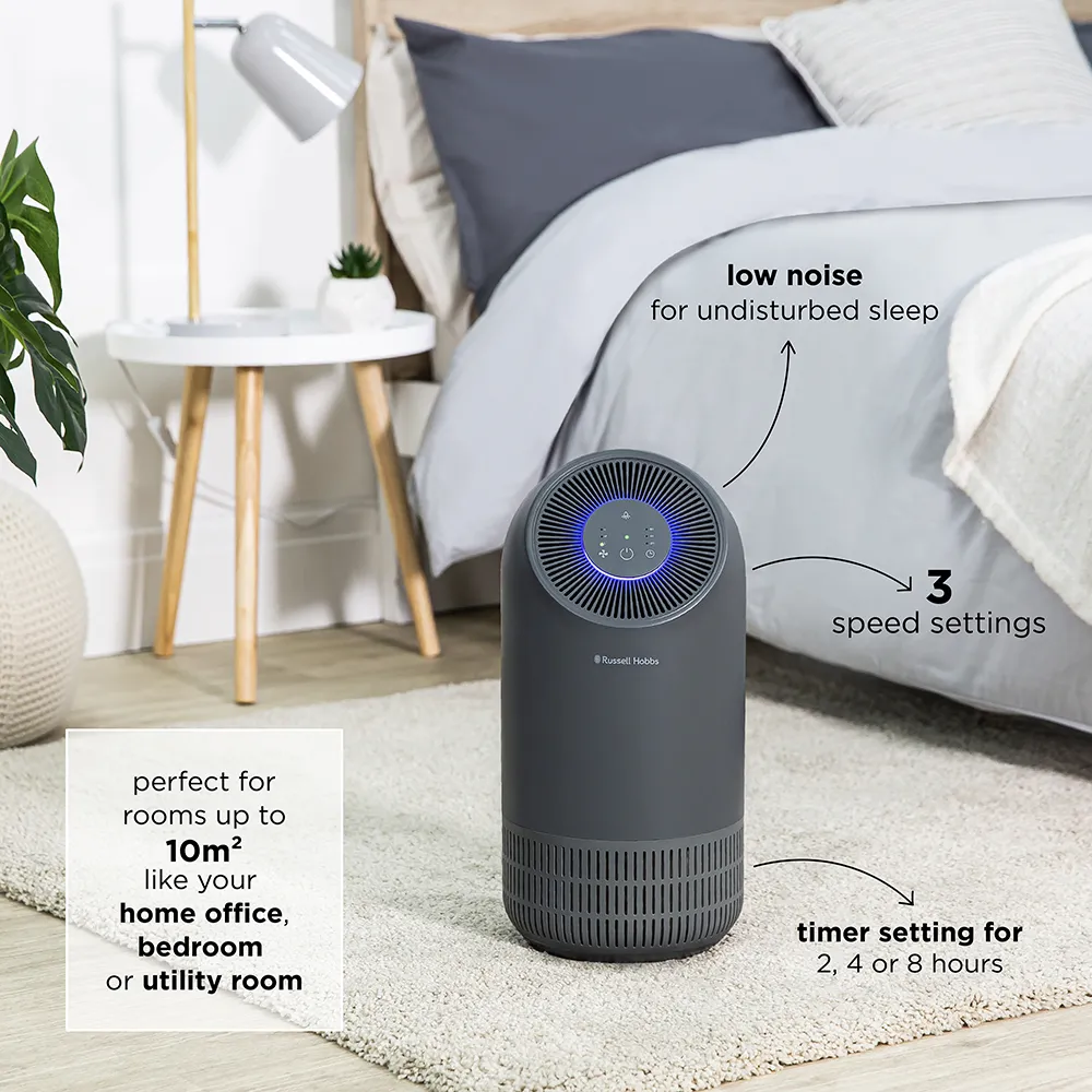 Russell Hobbs RHAP1001G air purifier 10 m² Grey