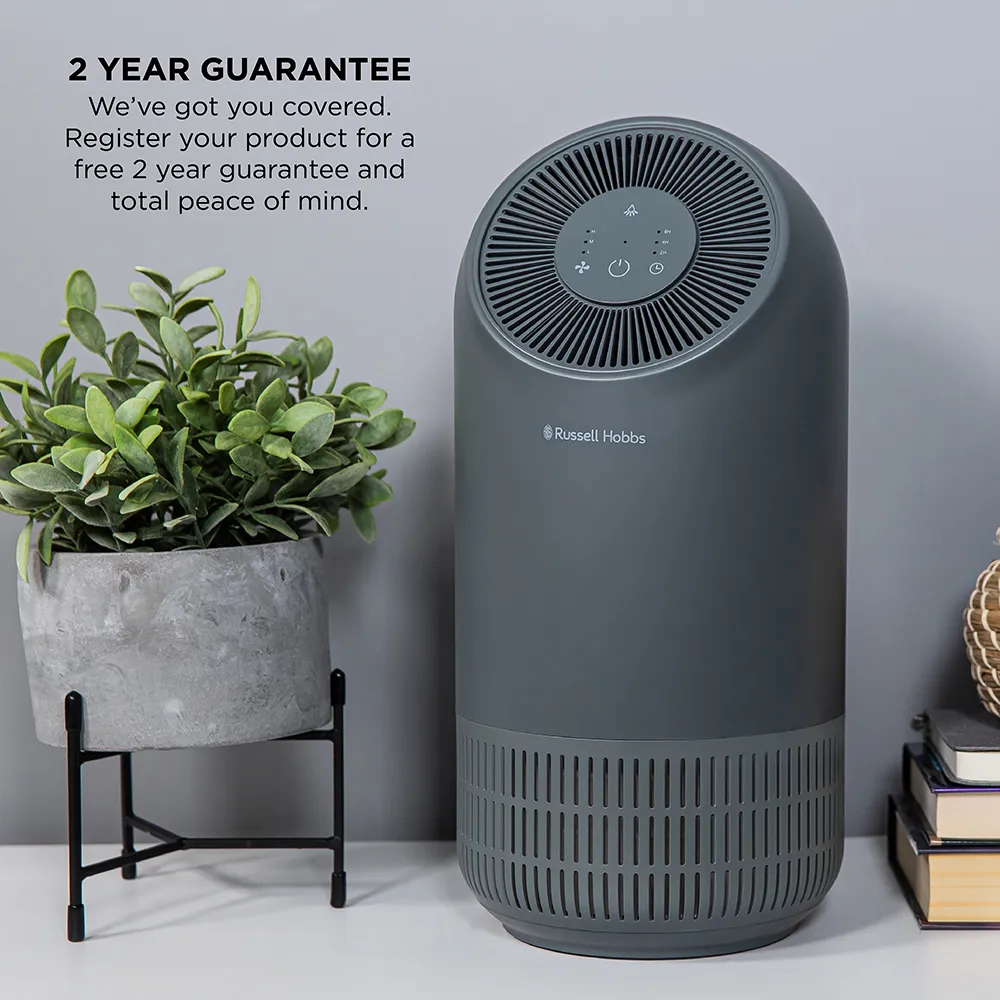 Russell Hobbs RHAP1001G air purifier 10 m² Grey