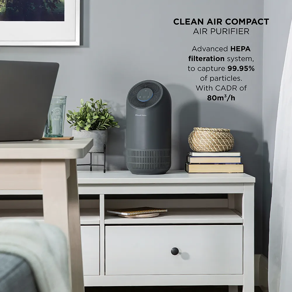 Russell Hobbs RHAP1001G air purifier 10 m² Grey