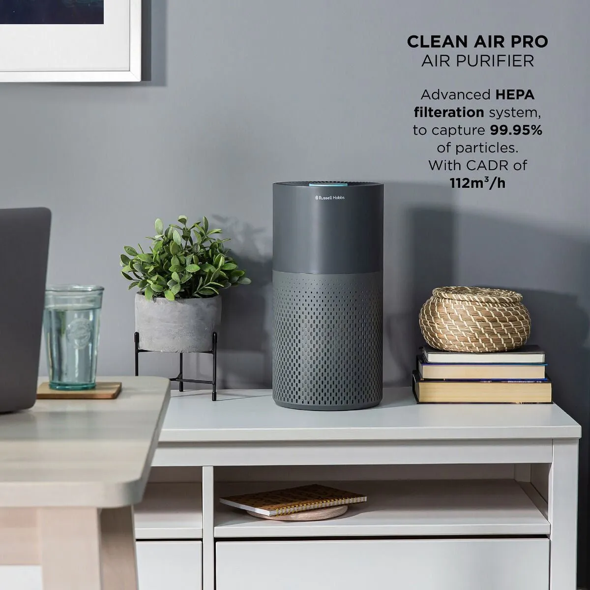 Russell Hobbs RHAP2001G air purifier 14 m² Grey