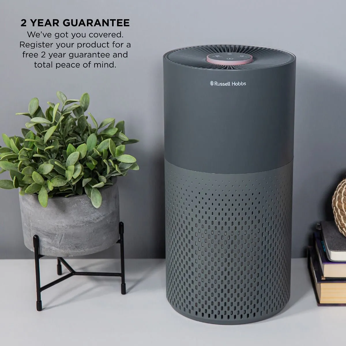 Russell Hobbs RHAP2001G air purifier 14 m² Grey