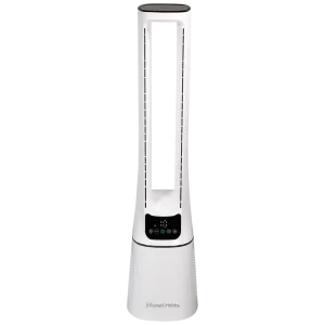 Russell Hobbs RHBLDL12 10 Speed Bladeless Fan in White