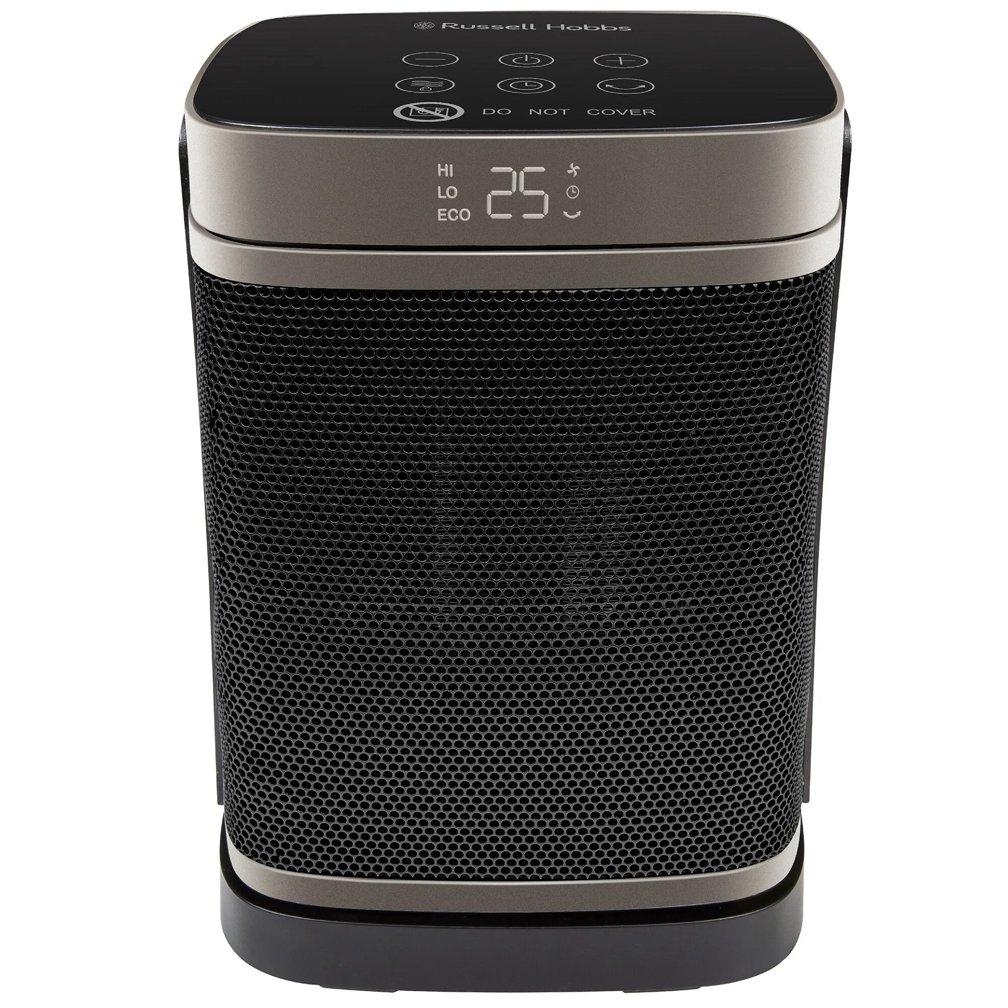 Russell Hobbs RHCH2001G electric space heater Indoor Black, Gold 1500 W Fan electric space heater