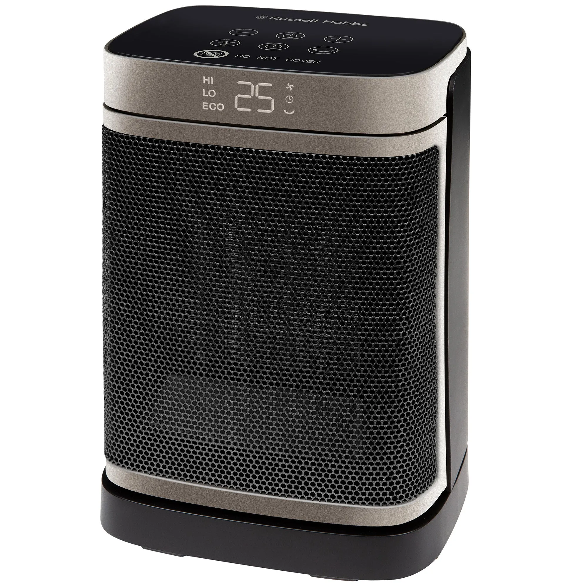 Russell Hobbs RHCH2001G electric space heater Indoor Black, Gold 1500 W Fan electric space heater
