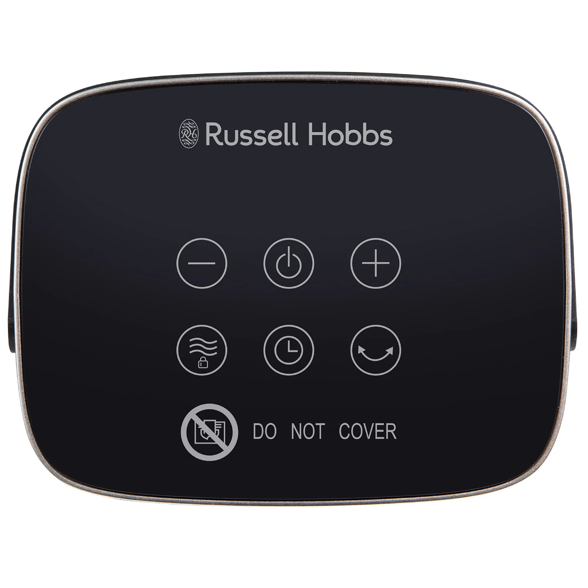 Russell Hobbs RHCH2001S electric space heater Indoor Black, Silver 1500 W Fan electric space heater
