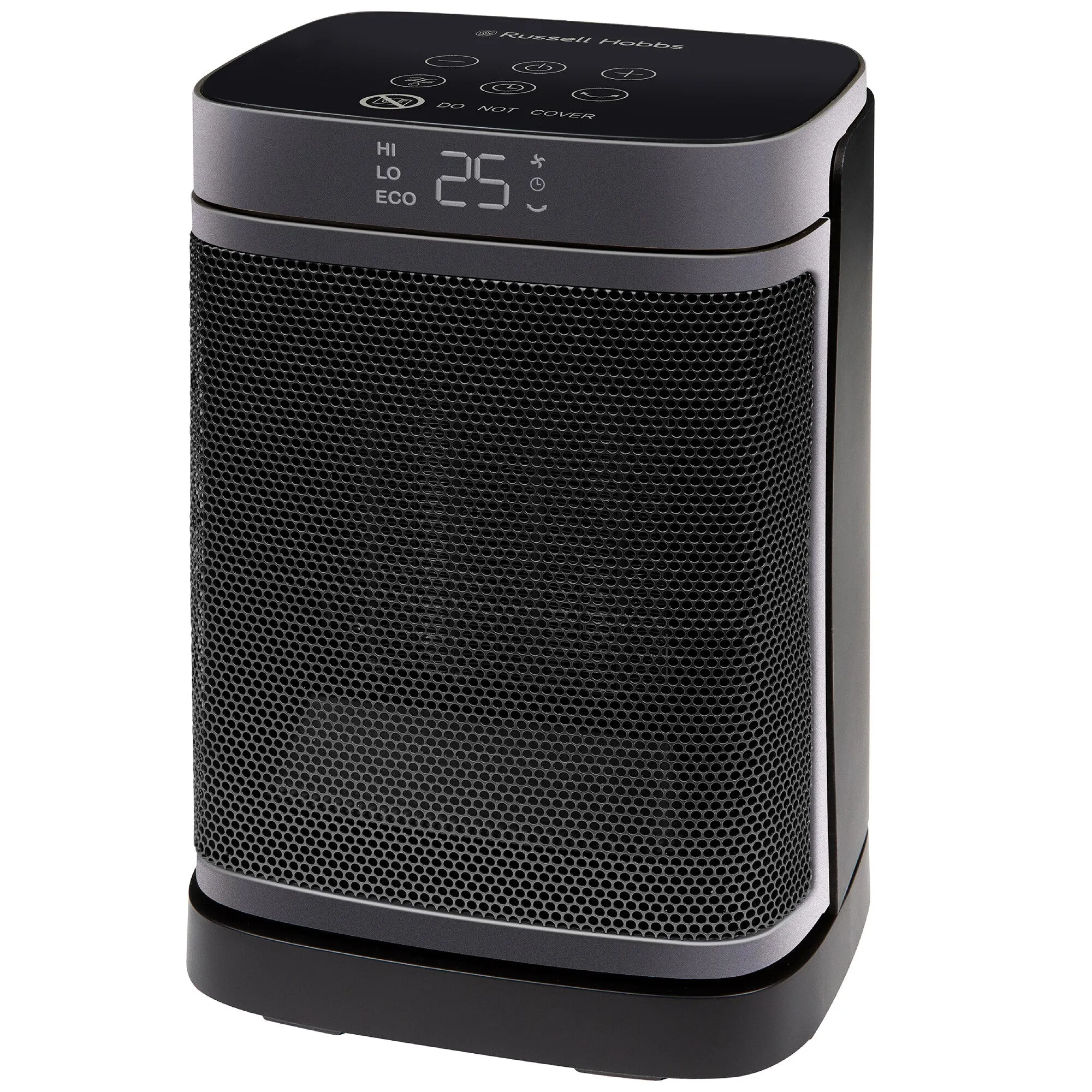 Russell Hobbs RHCH2001S electric space heater Indoor Black, Silver 1500 W Fan electric space heater