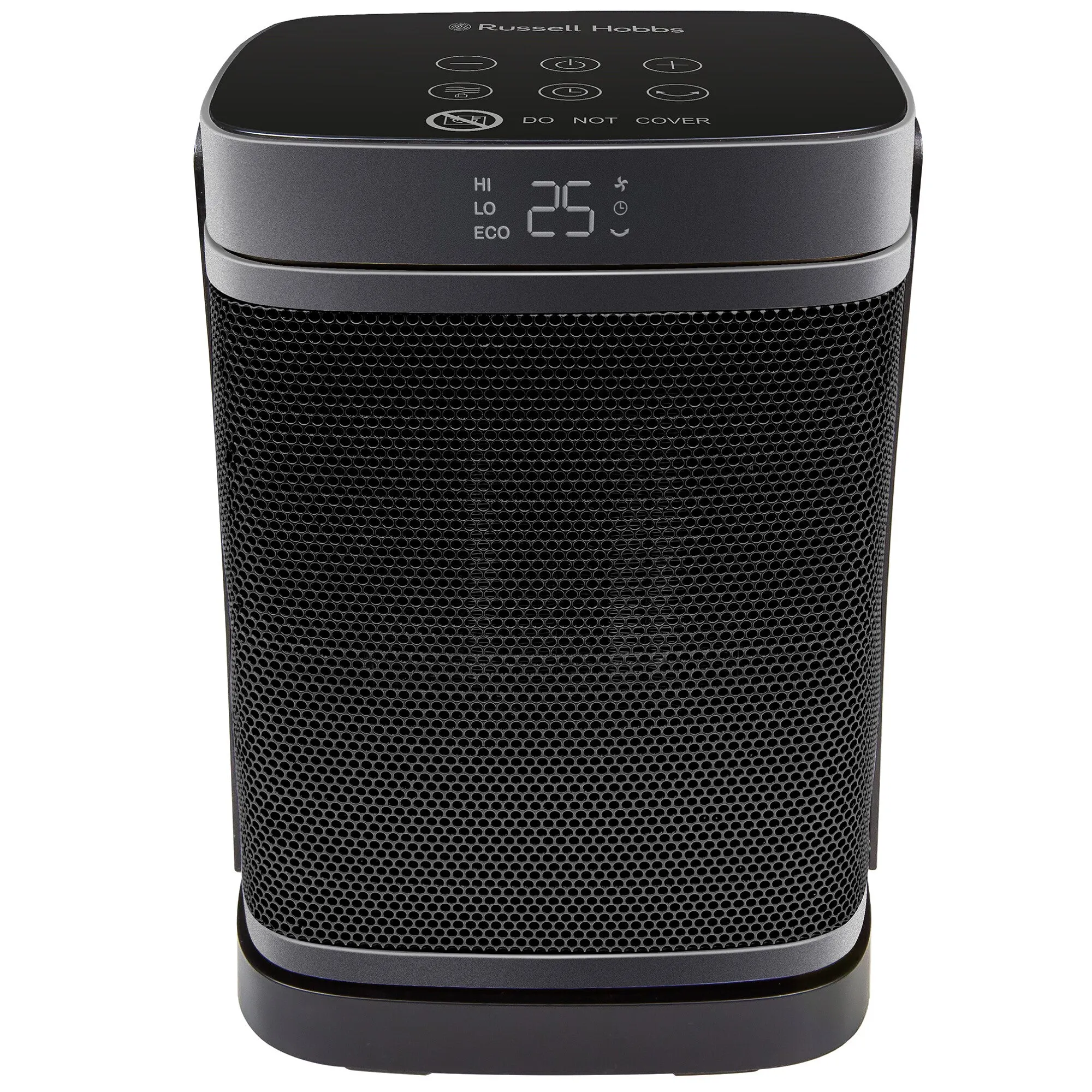 Russell Hobbs RHCH2001S electric space heater Indoor Black, Silver 1500 W Fan electric space heater