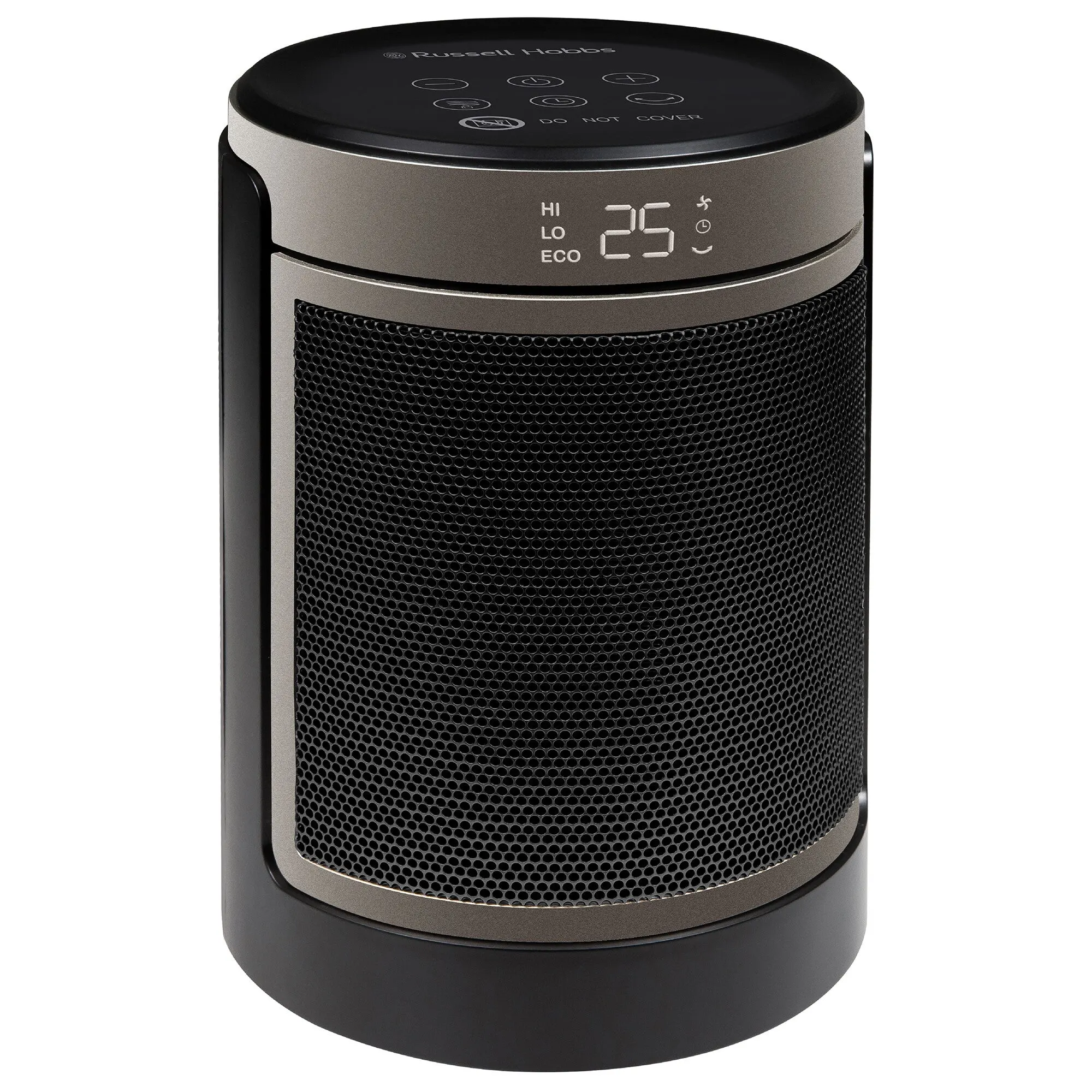 Russell Hobbs RHCH2002G electric space heater Indoor Black, Gold 1500 W Fan electric space heater
