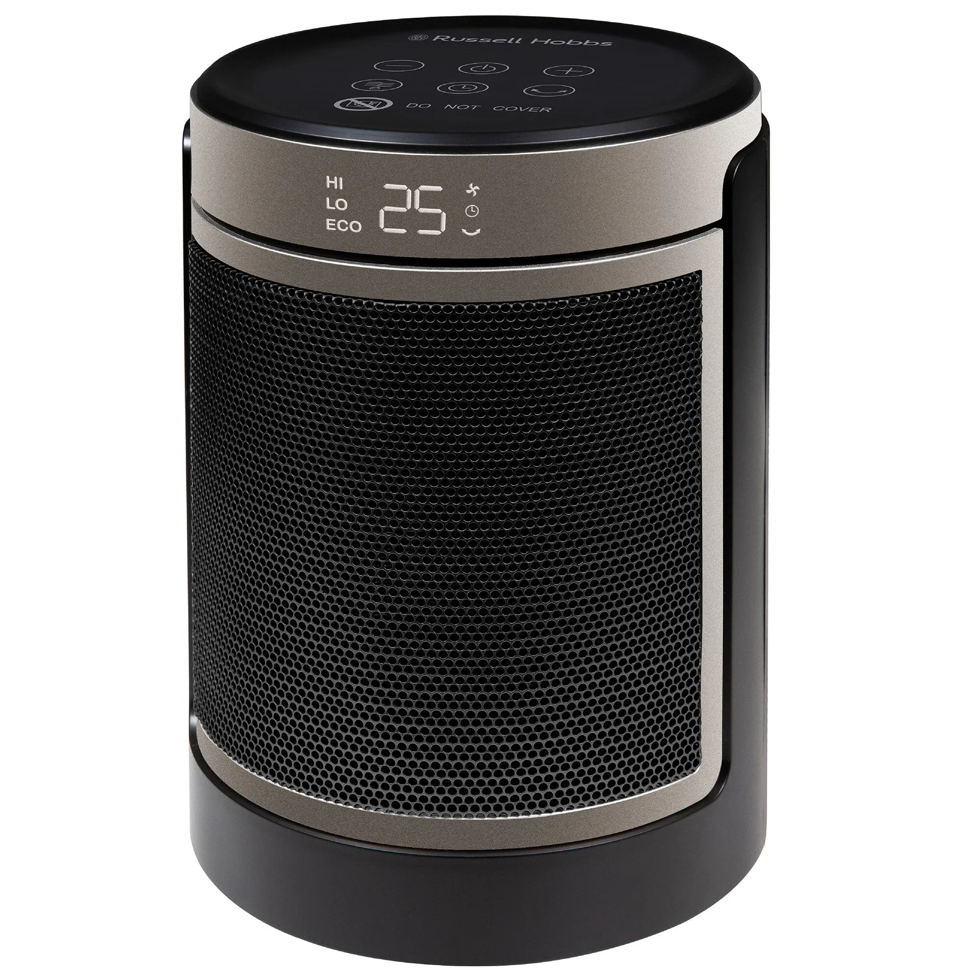 Russell Hobbs RHCH2002G electric space heater Indoor Black, Gold 1500 W Fan electric space heater