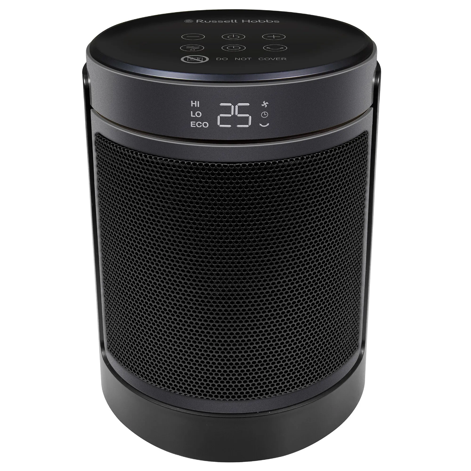 Russell Hobbs RHCH2002S electric space heater Indoor Black, Silver 1500 W Fan electric space heater