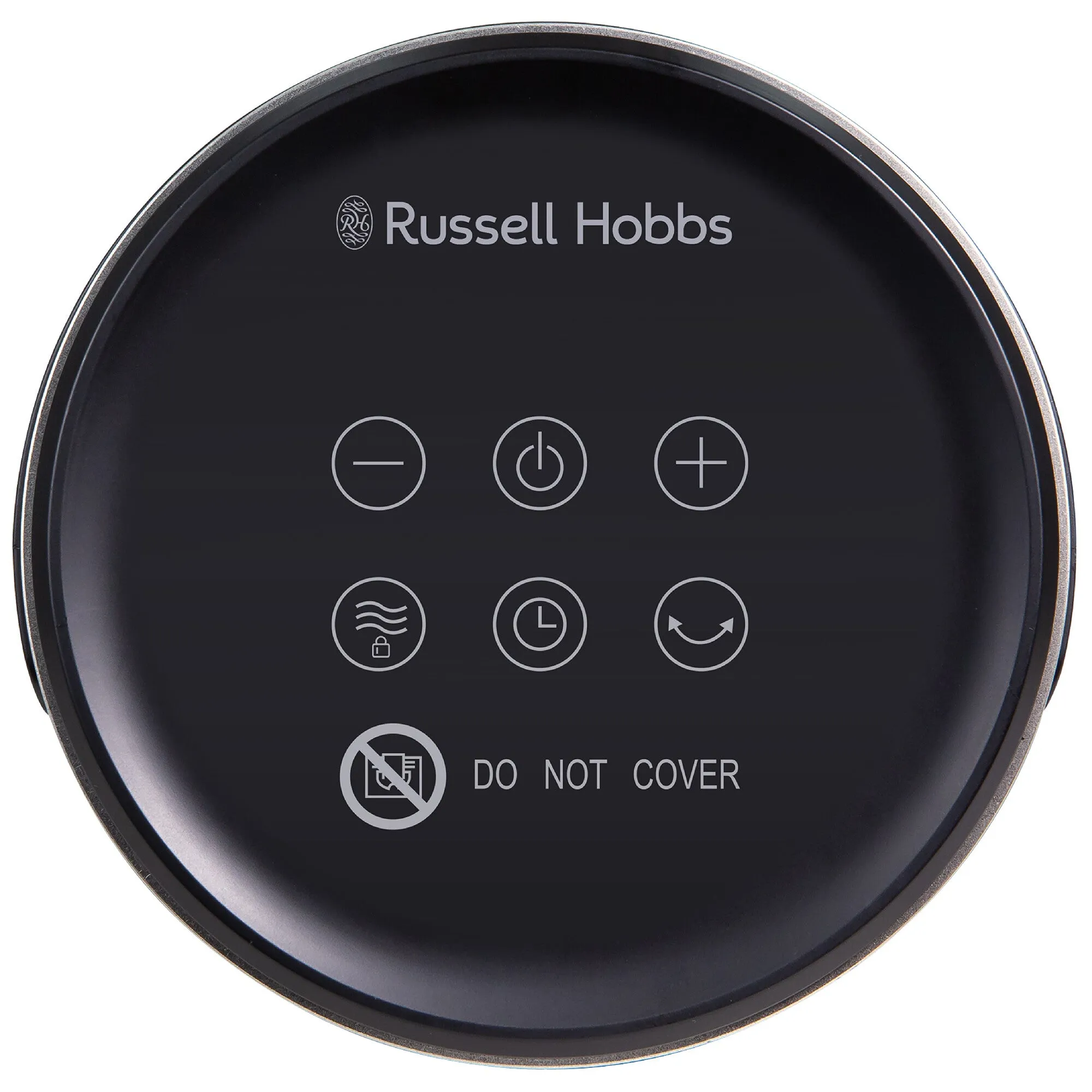 Russell Hobbs RHCH2002S electric space heater Indoor Black, Silver 1500 W Fan electric space heater