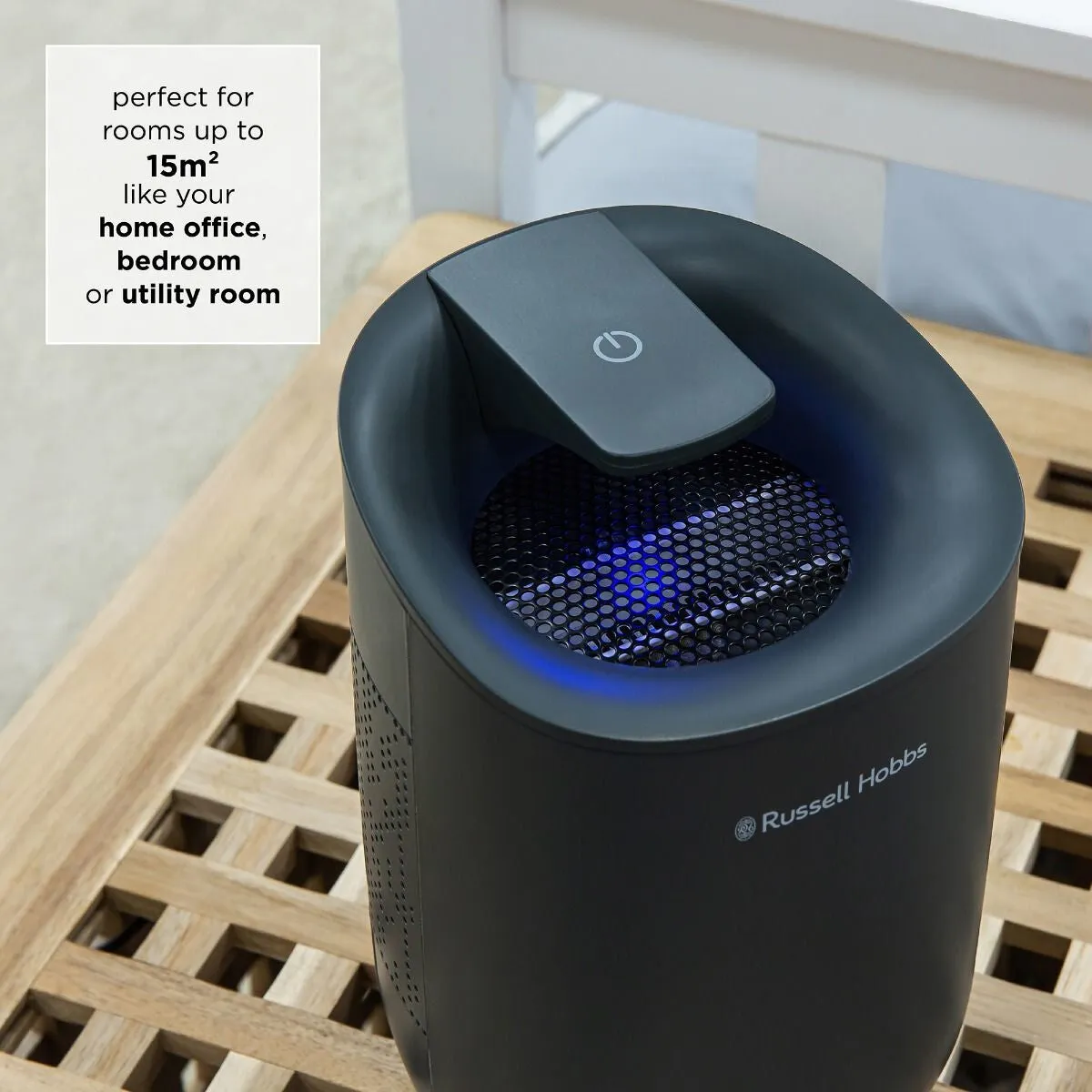 Russell Hobbs RHDH1061G 600ml Portable Dehumidifier - Grey