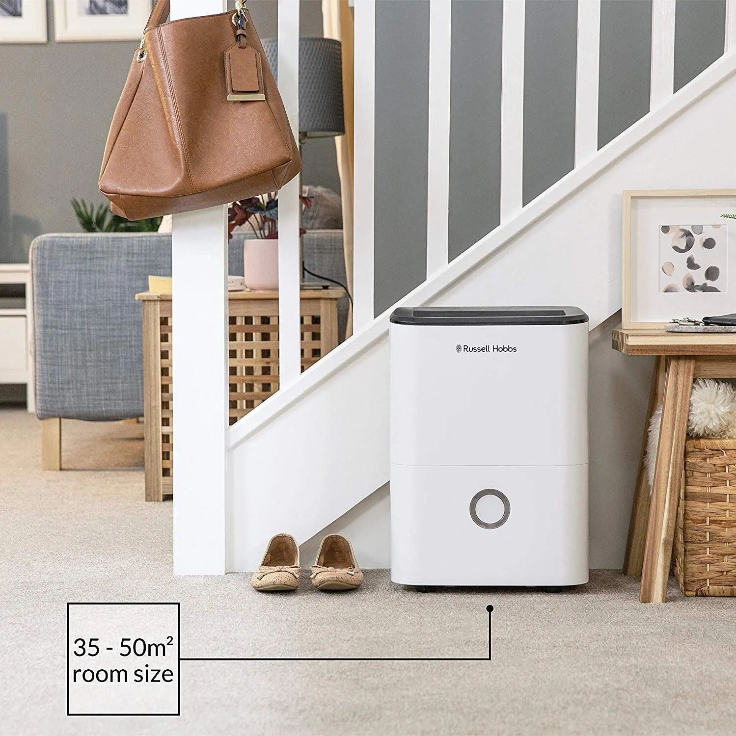 Russell Hobbs RHDH2002 dehumidifier 3 L 47.5 dB 440 W White