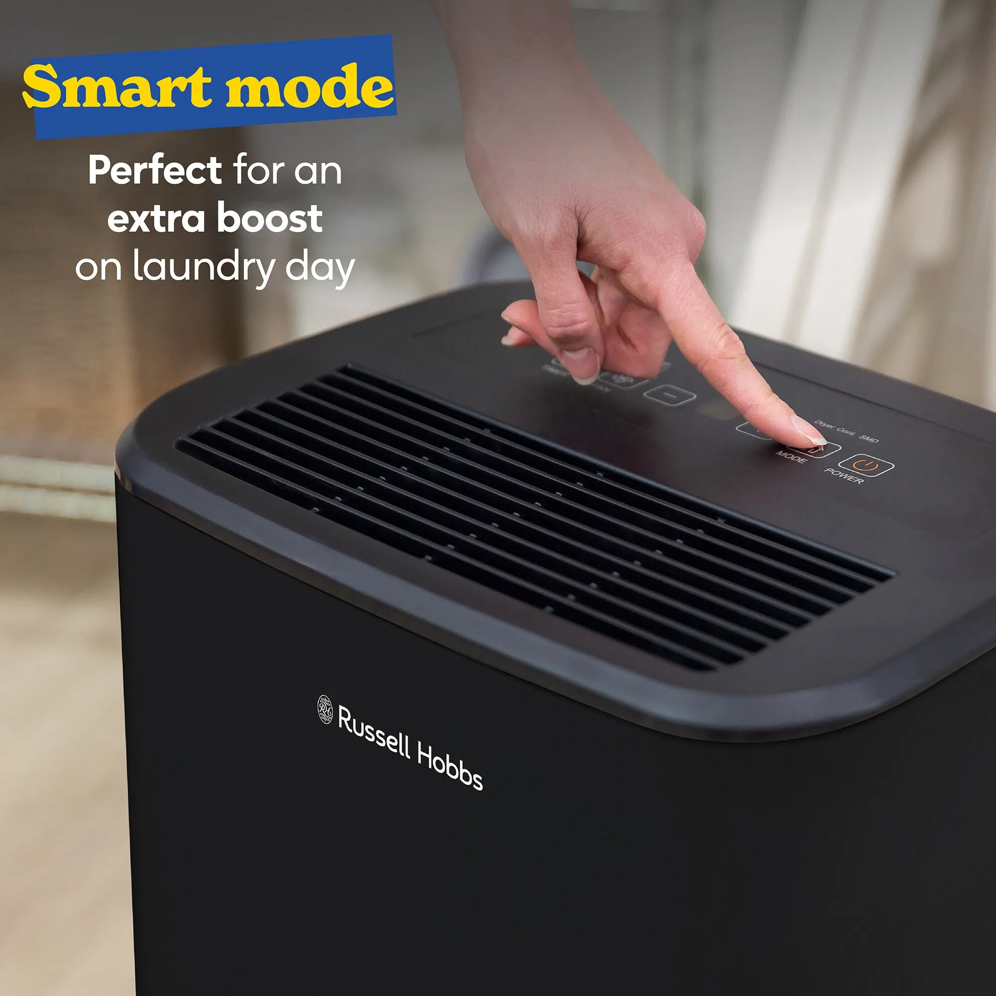 Russell Hobbs RHDH2002B dehumidifier 3 L 47.5 dB 440 W Black