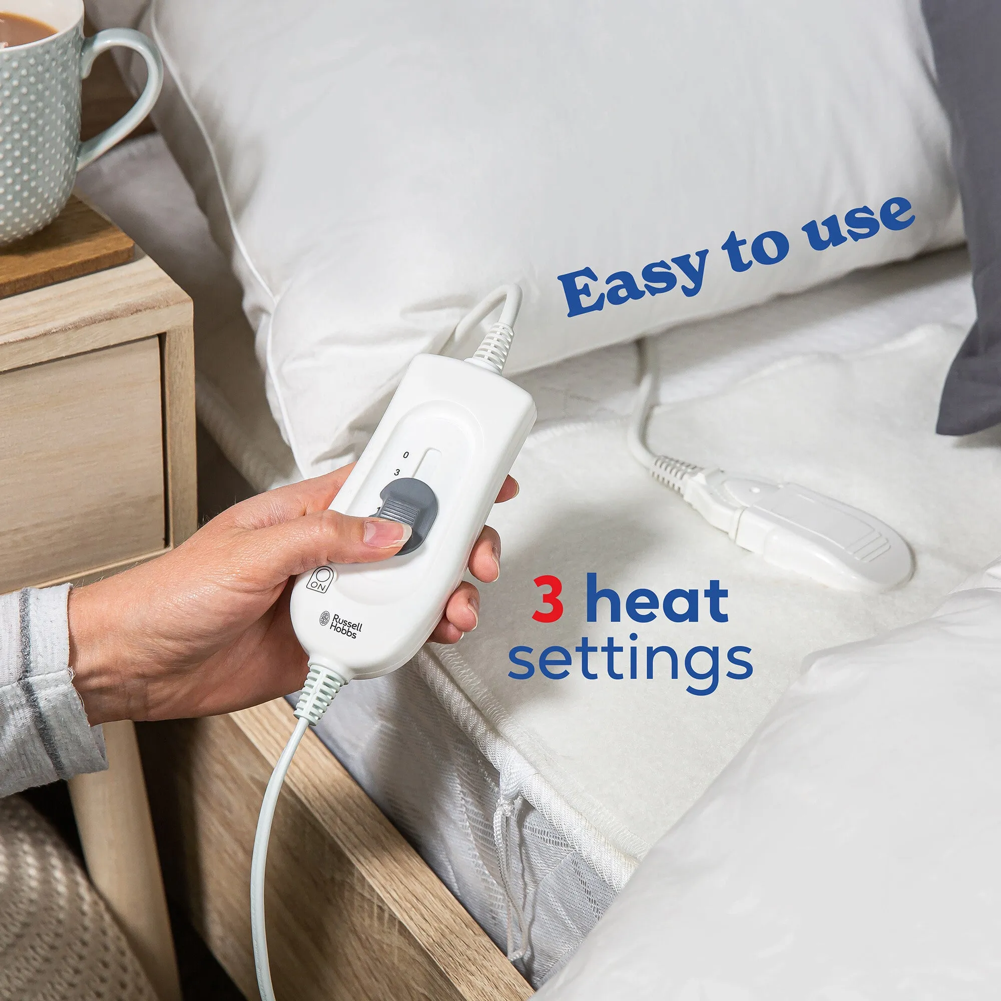Russell Hobbs RHEKB6003 King Size Electric Heated Underblanket