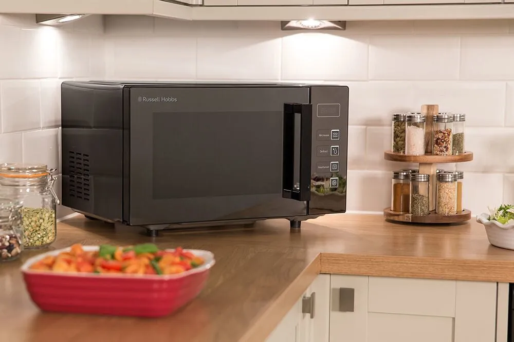Russell Hobbs RHEM2301B microwave Black Solo microwave Countertop 23 L 800 W