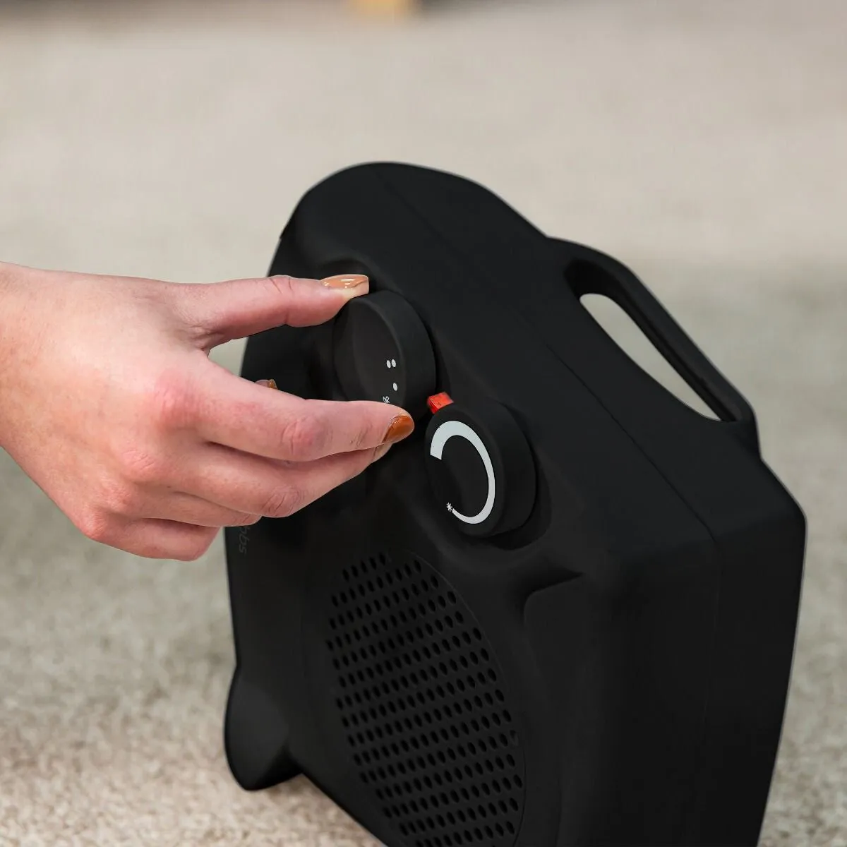 Russell Hobbs RHFH1005B electric space heater Indoor Black 2000 W Fan electric space heater