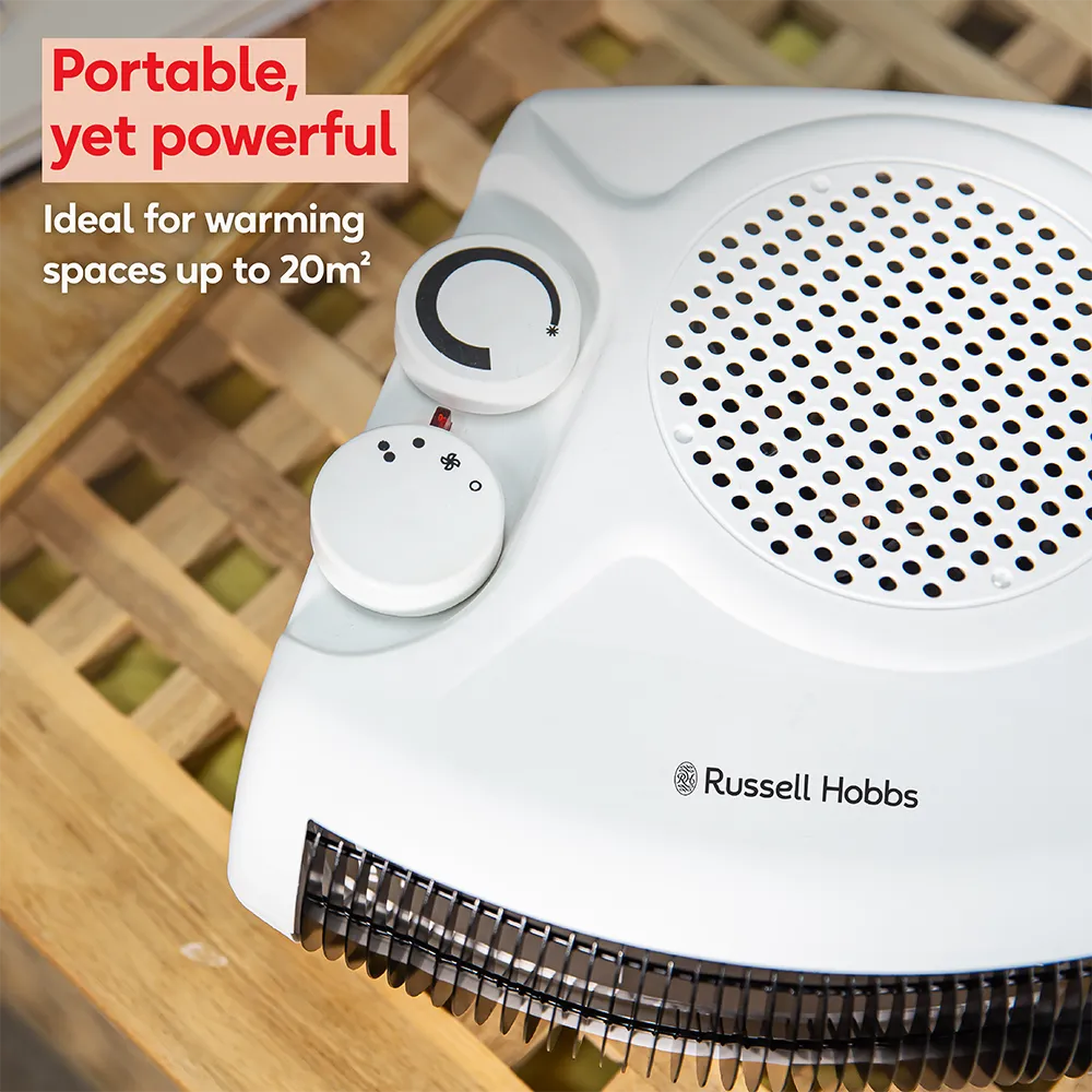 Russell Hobbs RHFH1005W Upright & Horizontal Fan Heater