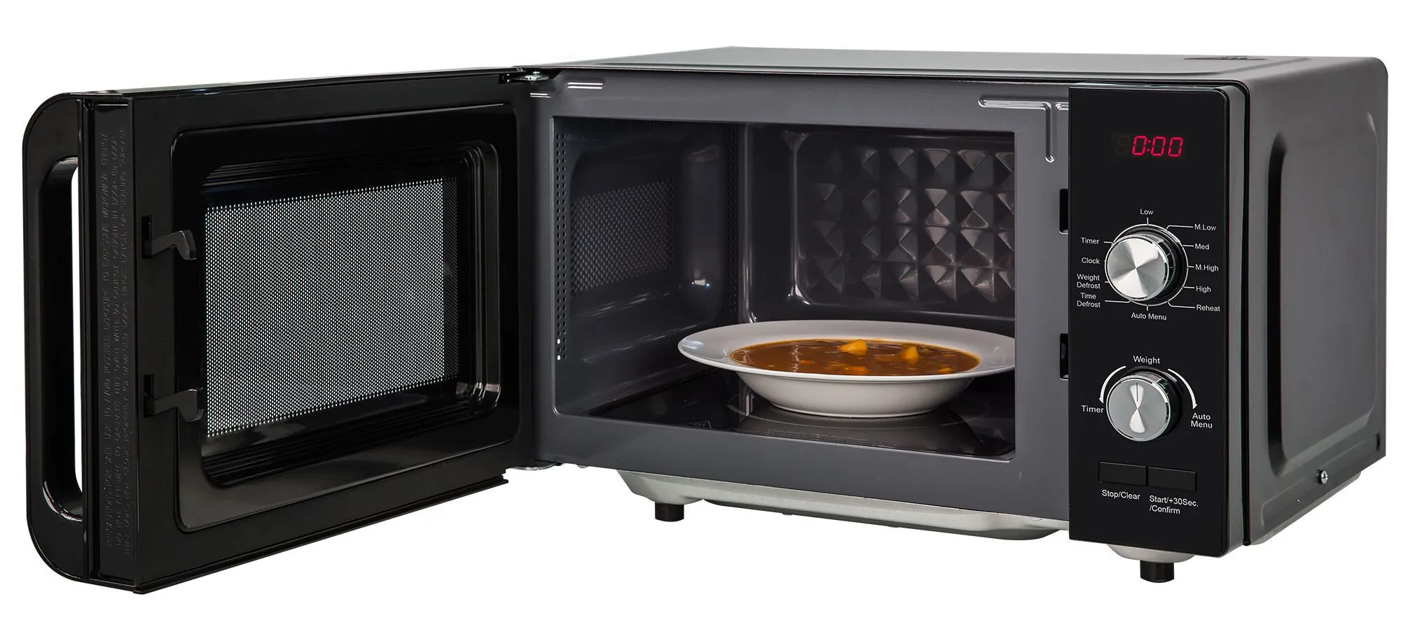 Russell Hobbs RHFM2001B microwave Black Solo microwave Countertop 19 L 700 W