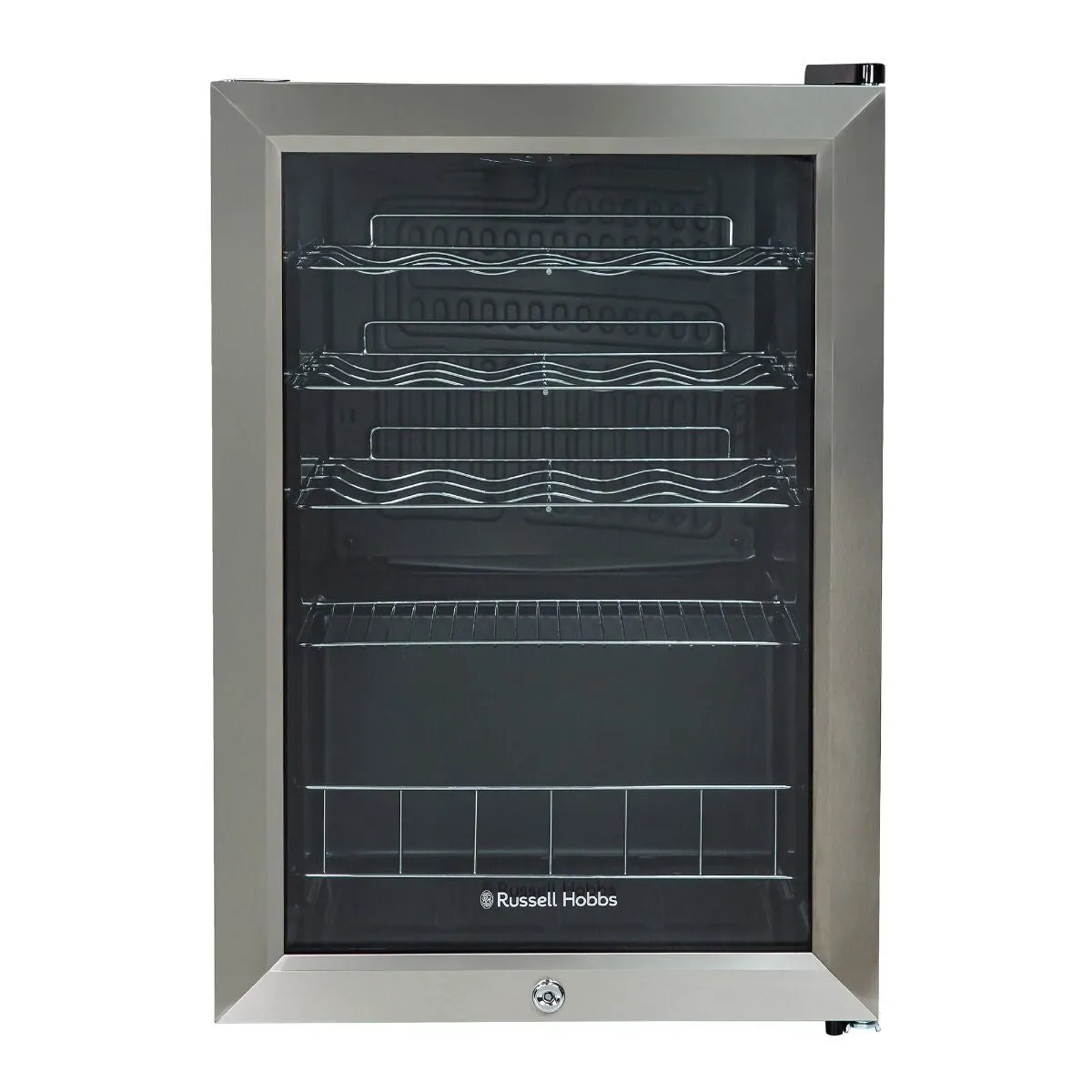 Russell Hobbs RHGWC4SS-LCK 20 Bottle Lockable Wine Cooler in Stainless Steel