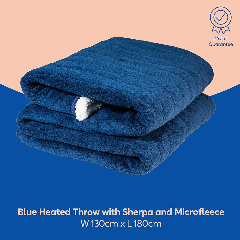 Russell Hobbs RHHT1003BLU electric blanket 120 W Microfleece