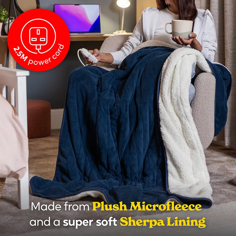 Russell Hobbs RHHT1003BLU electric blanket 120 W Microfleece