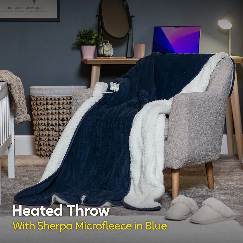 Russell Hobbs RHHT1003BLU electric blanket 120 W Microfleece