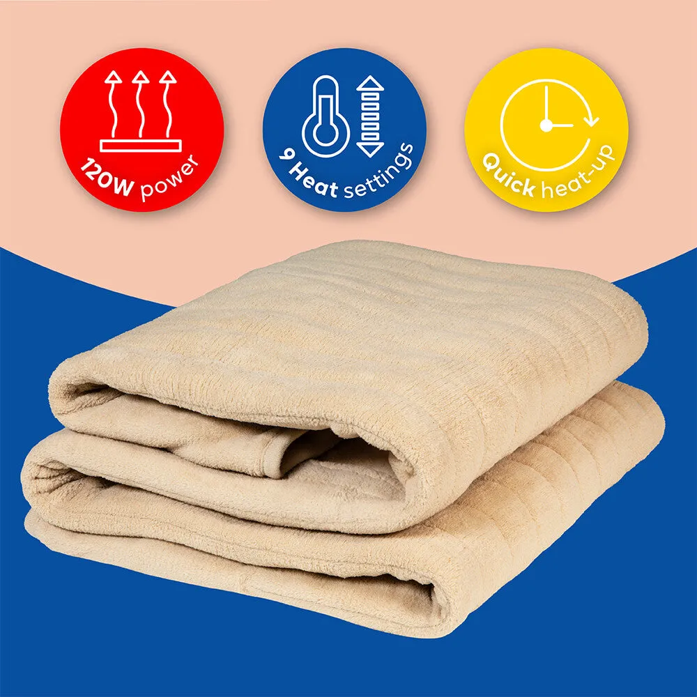 Russell Hobbs RHHT1004BG electric blanket 120 W Microfleece