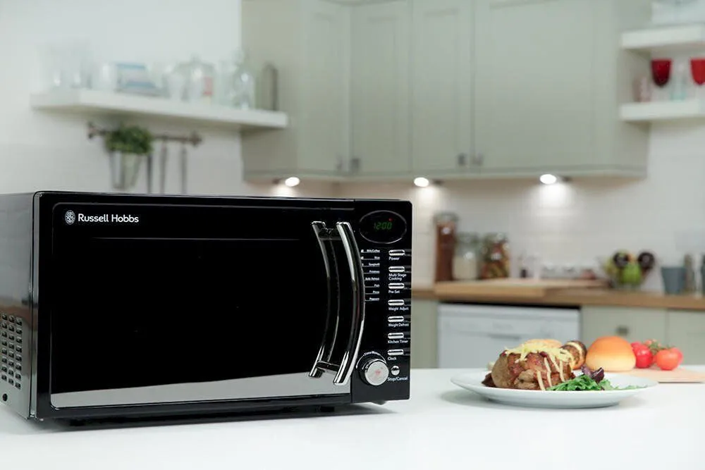 Russell Hobbs RHM1714BC microwave Black Grill microwave Countertop 17 L 700 W
