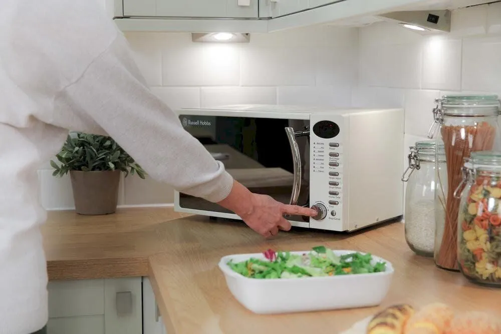Russell Hobbs RHM1714CC microwave Cream Solo microwave Countertop 17 L 700 W