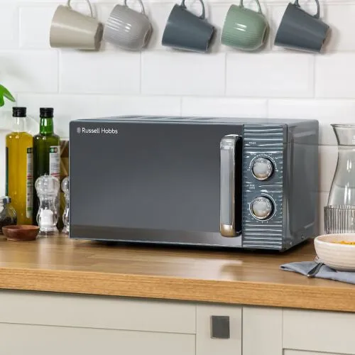 Russell Hobbs RHM1731G microwave Grey Solo microwave Countertop 17 L 700 W