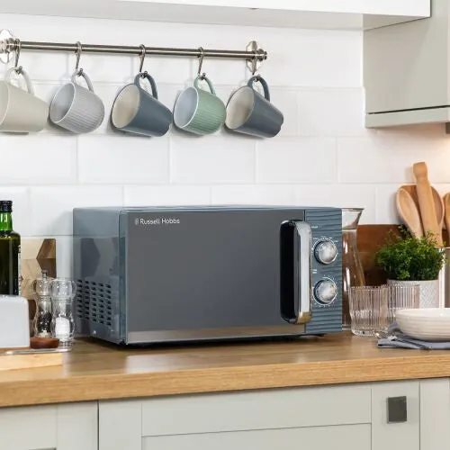 Russell Hobbs RHM1731G microwave Grey Solo microwave Countertop 17 L 700 W