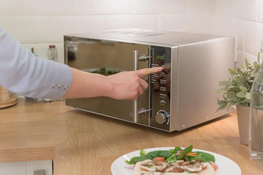 Russell Hobbs RHM2017 microwave Silver Solo microwave Countertop 20 L 800 W