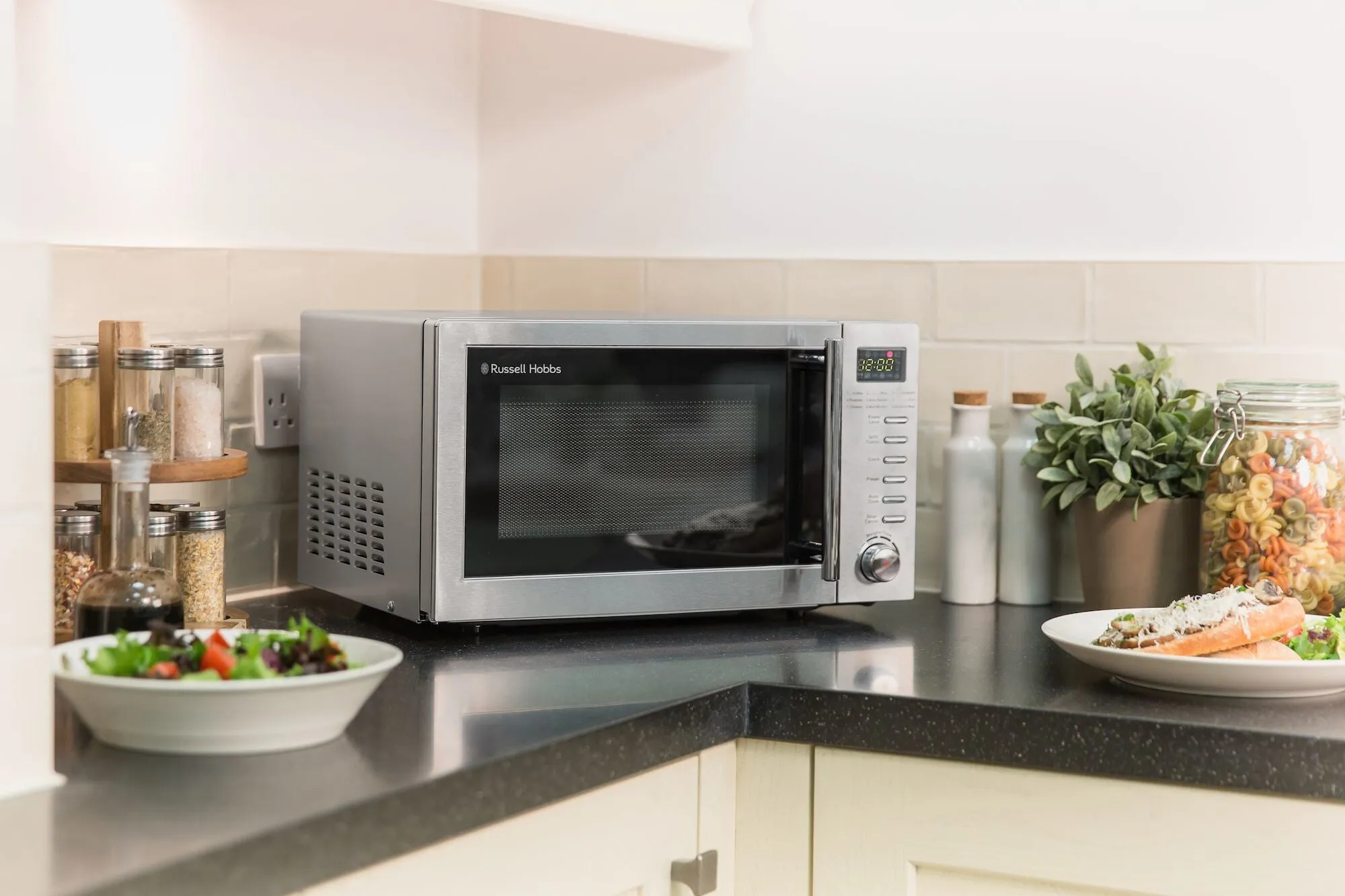 Russell Hobbs RHM2031 microwave Stainless steel Combination microwave Countertop 20 L 800 W