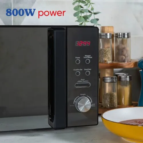 Russell Hobbs RHM2076B microwave Black Solo microwave Countertop 20 L 800 W