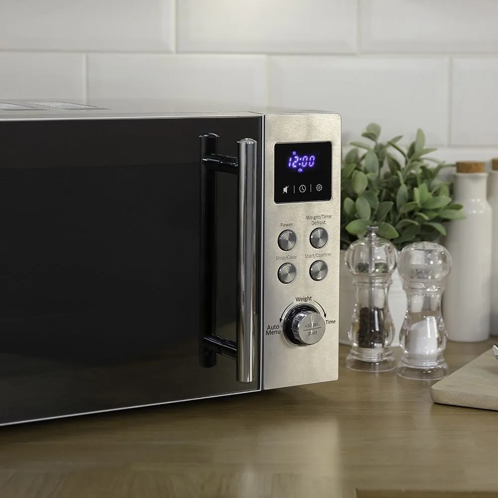 Russell Hobbs RHM2086SS-G microwave Stainless steel Solo microwave Countertop 17 L 800 W