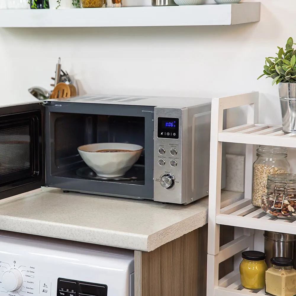Russell Hobbs RHM2086SS-G microwave Stainless steel Solo microwave Countertop 17 L 800 W
