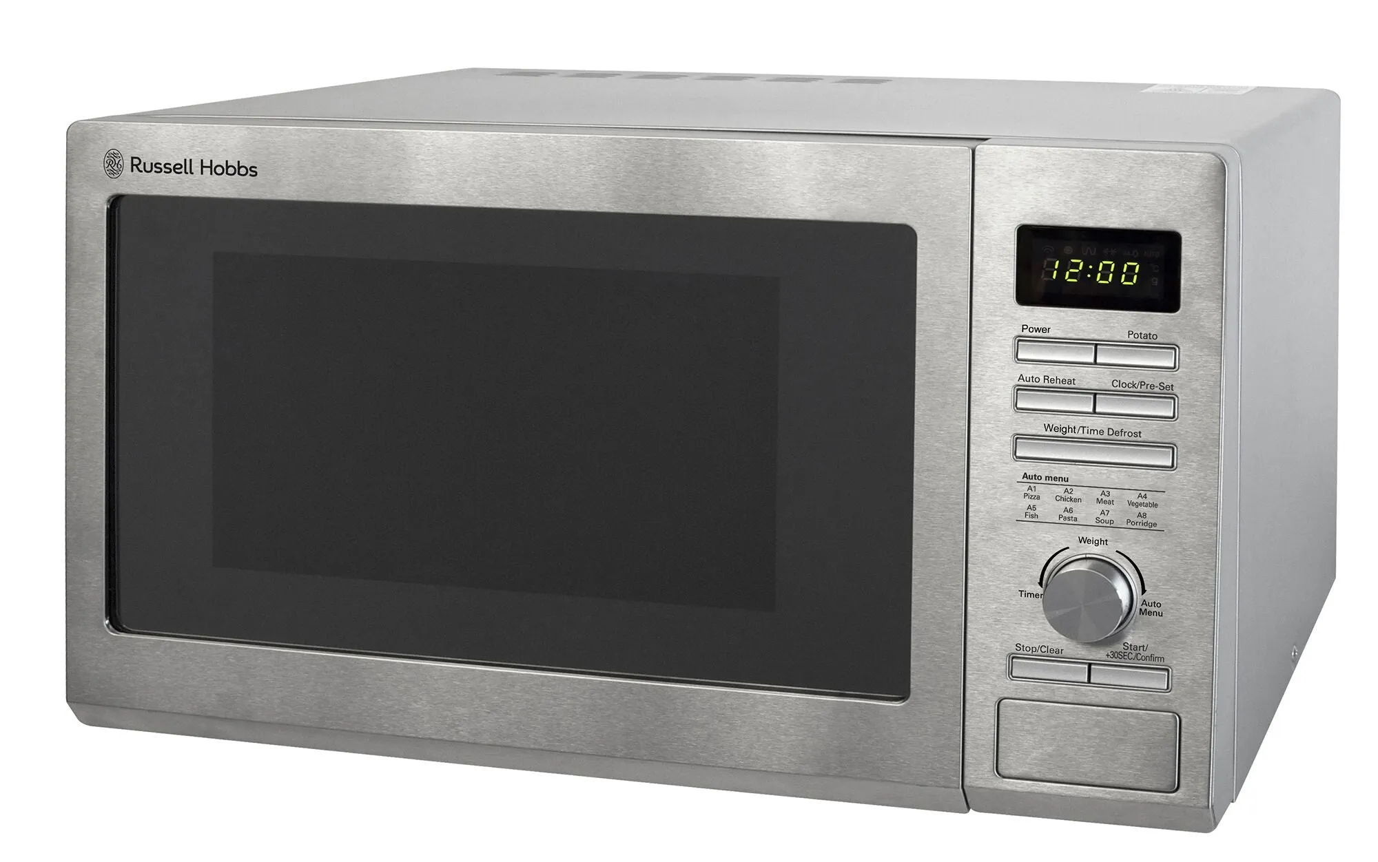 Russell Hobbs RHM2563 microwave Stainless steel Solo microwave Countertop 25 L 900 W