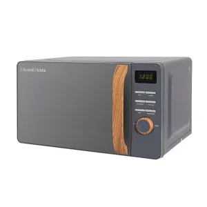 Russell Hobbs RHMD714G-N microwave Countertop Solo microwave 17 L 700 W Grey, Wood