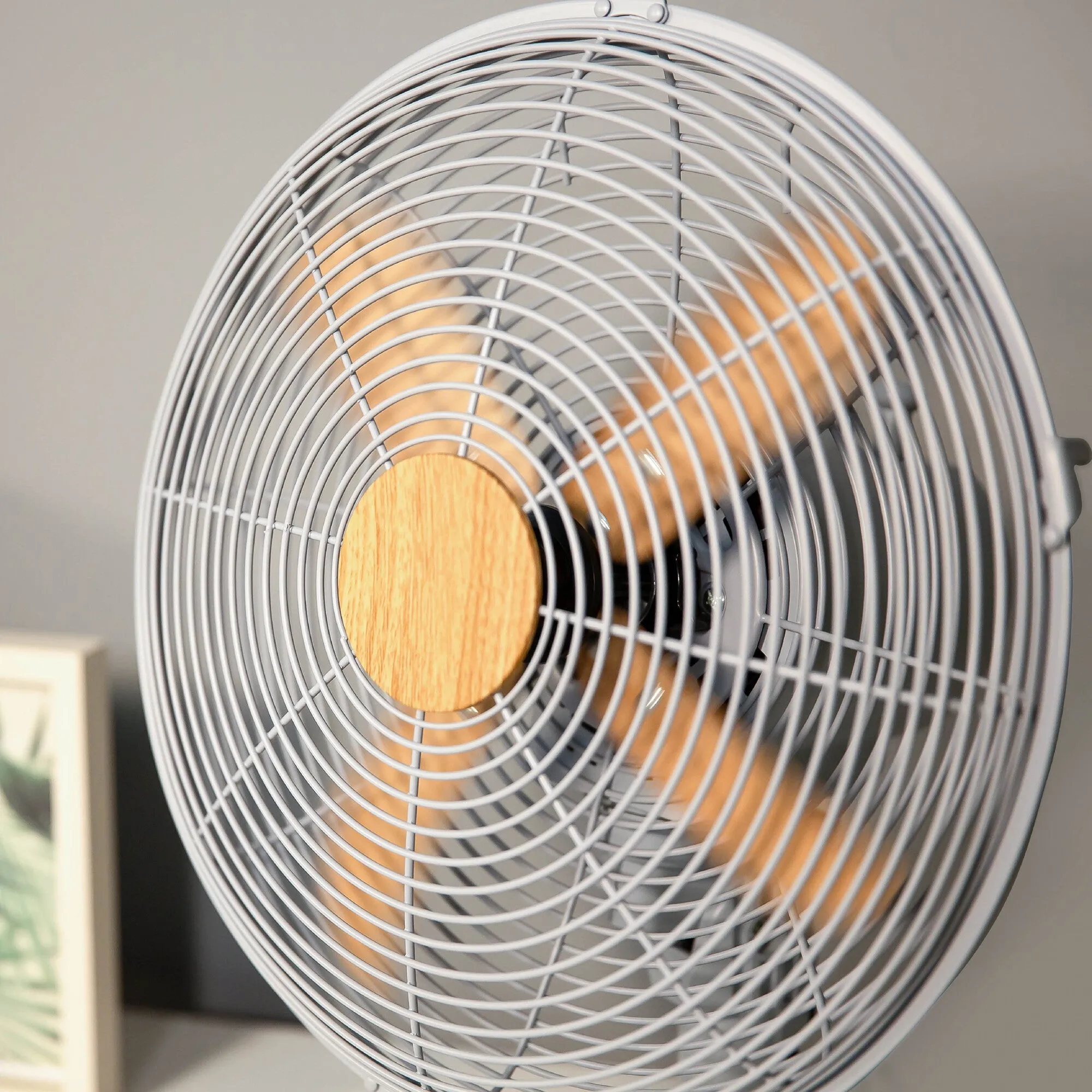 Russell Hobbs RHMDF1201WDG 12" Grey Scandi Style Desk Fan