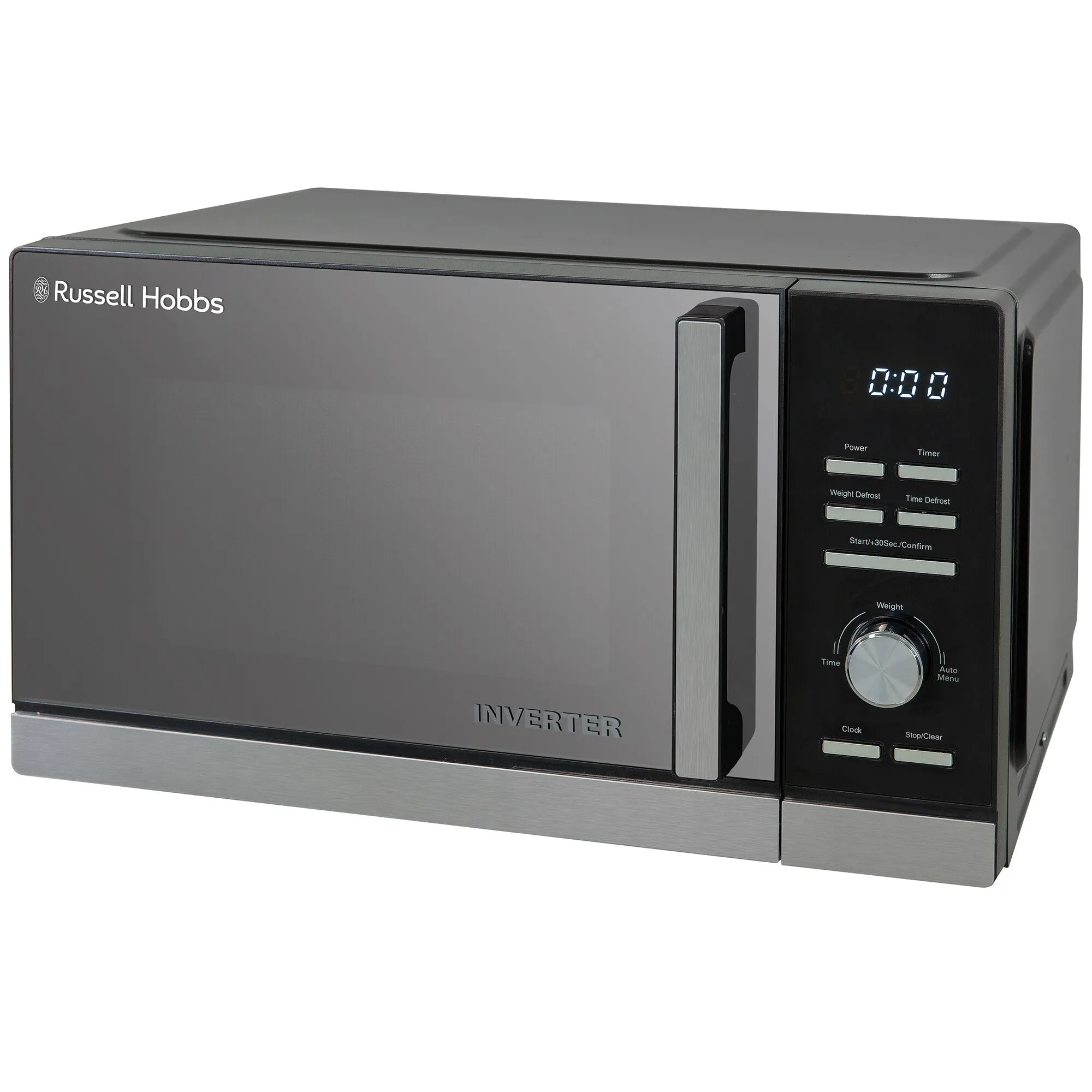 Russell Hobbs RHMI2503B microwave Black Solo microwave Countertop 25 L 900 W